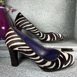 Boden Zebra Print Heels